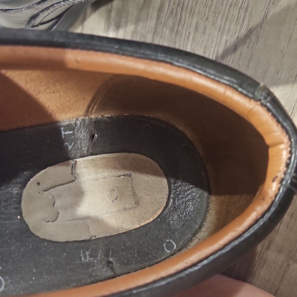 Rockport Men's Black Leather Slip-On Shoes size 10 - Picture 12 of 13